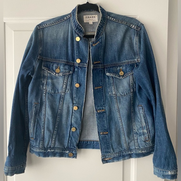 Frame Denim | Jackets & Coats | Frame Womens Denim Jacket | Poshmark